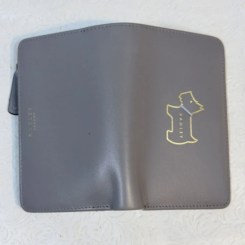 Radley London Heritage Gray Leather Wallet